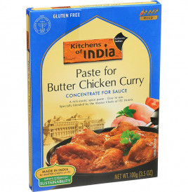 Kitchens Of India Paste For Butter Chicken Curry Concentrate For Sauce  Box  100 grams